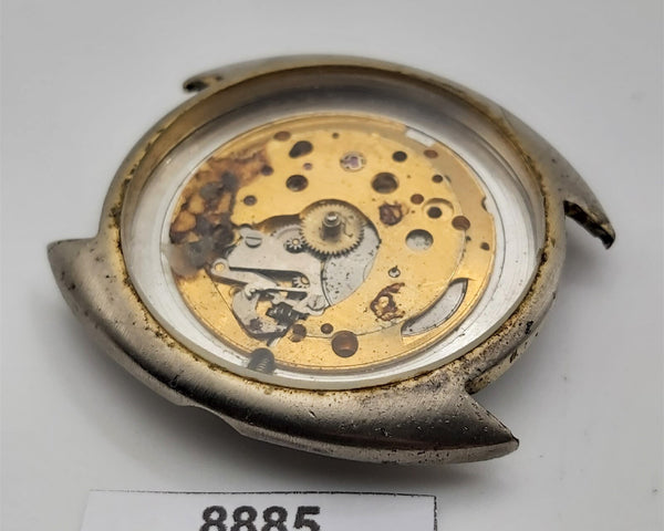 PROJECT TO FIX BULOVA GOLD PLATE AUTO MENS EU SHIP WATCH 8885