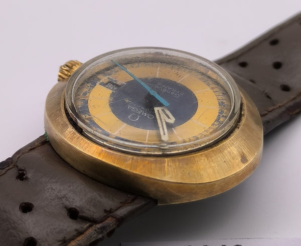 PROJECT TO FIX OMEGA GENEVE DYNAMIC 14K GOLD OVERLAY LADIES AUTO WATCH BVT08813