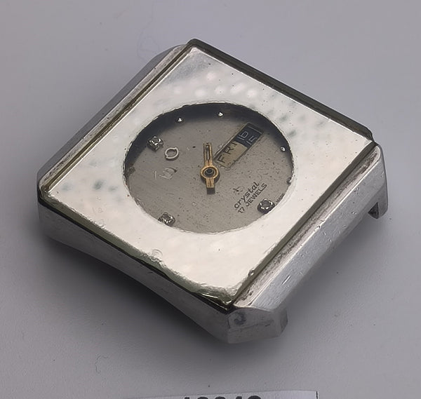 PROJECT TO FIX OMAX AUTOMATIC SS MENS DAY DATE WATCH EU SHIP 10642