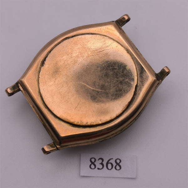 PROJECT TO FIX LORD ELGIN ROSE GOLD PLATE ARABIC MIDSIZE MANUAL WIND WATCH 8368