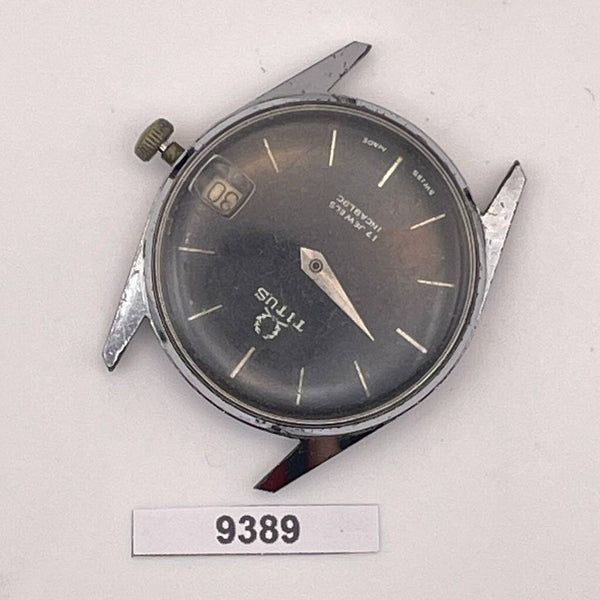 PROJECT TO FIX SOLVIL TITUS MENS SS ROUND MANUAL BOY SIZE WATCH EU SHIP BVT9389