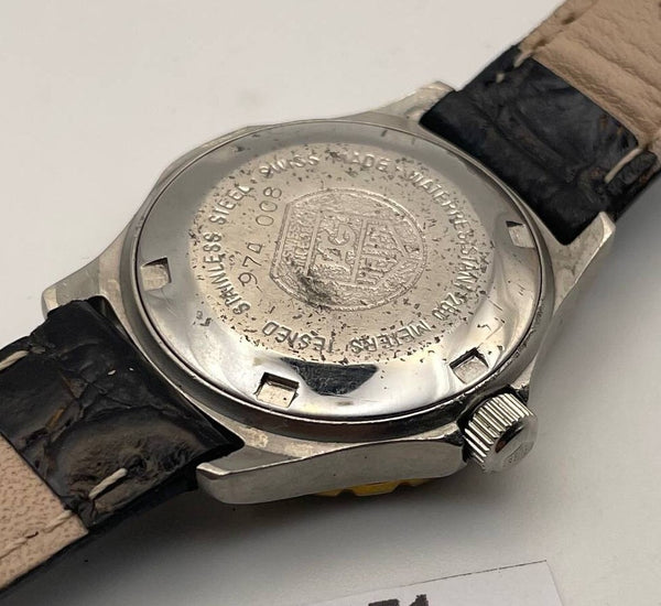 PROJECT TO FIX TAG HEUER 2000 SERIES GOLD SS LADIES QUARTZ DATE WATCH B9371
