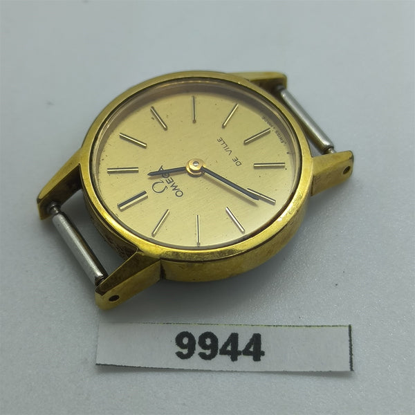PROJECT TO FIX OMEGA DE VILLE GOLD PLATE cal. 625 LADIES WATCH EU SHIP B9944