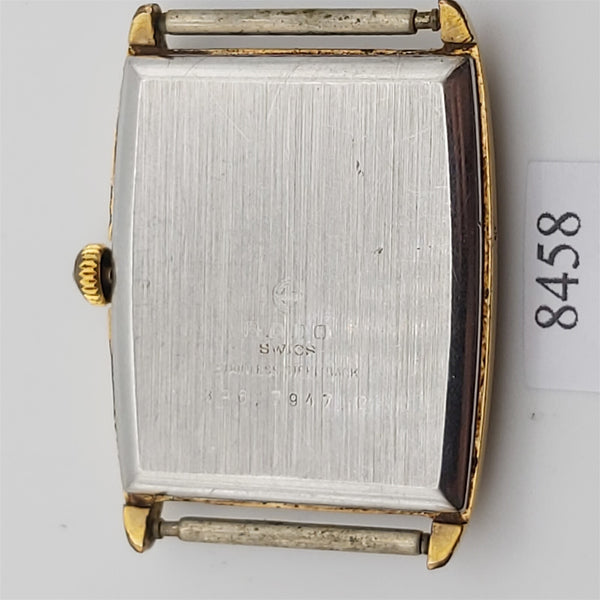 PROJECT FIX RADO TONNEAU GOLD MANUAL WIND 8458 EU SHIP MENS WATCH