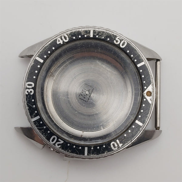 USED RARE VINTAGE SOLVIL TITUS DIVER GLASS CASE BEZEL WATCH KIT BVT06669