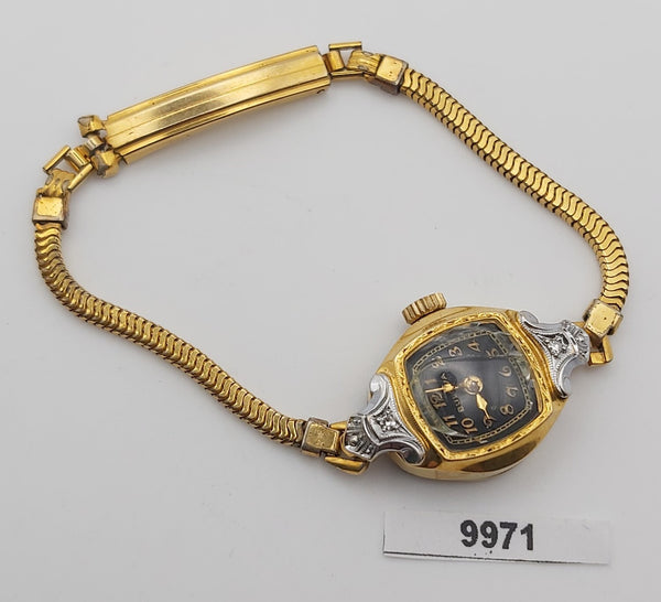 PROJECT TO FIX BULOVA LADIES ARABIC COCKTAIL PETITE MANUAL GF WATCH EU SHIP 9971