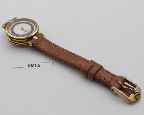 PROJECT TO FIX GUCCI LADIES GOLD ROMAN TRI COLOR GOLD WATCH EU SHIP WATCH 8915