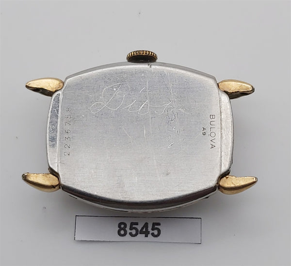 PROJECT TO FIX BULOVA GOLD PLATE MIDSIZE MANUAL WIND 8545 WATCH