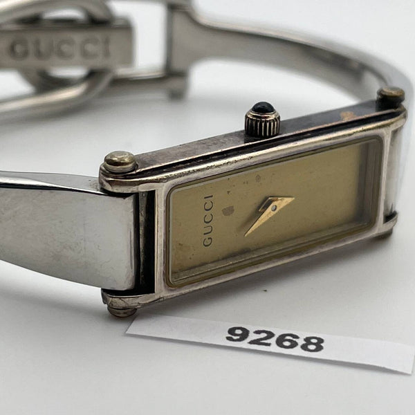 PROJECT TO FIX GUCCI LADIES BANGLE SS 1500 WATCH EU SHIP WATCH 9268