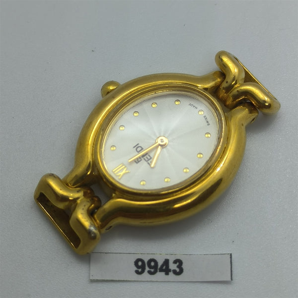 PROJECT TO FIX FENDI LADIES GOLD DIAL GOLD PLATE WATCH EU SHIP WATCH 9943