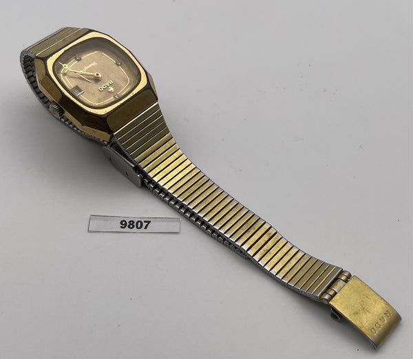 PROJECT TO FIX RADO LADIES SHANGRILA AUTOMATIC GOLD PLATE WATCH EU SHIP 9807