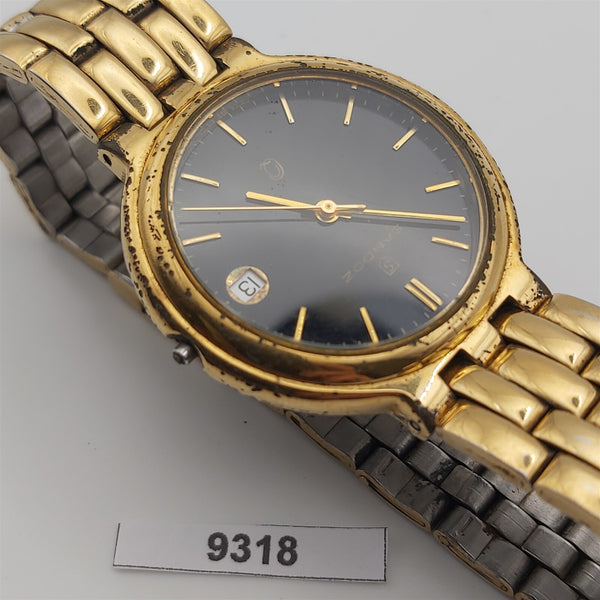 PROJECT TO FIX SANDOZ ROUND SHAPED QUARTZ EU SHIP MENS WATCH 9318