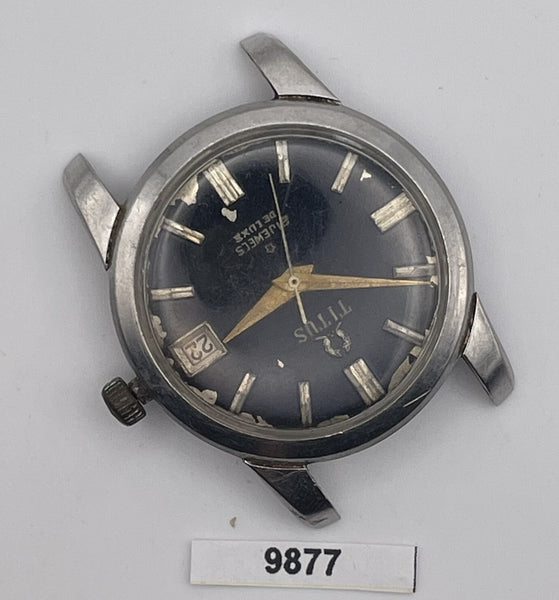 PROJECT TO FIX SOLVIL TITUS MENS SS ROUND MANUAL MENS SIZE WATCH EU SHIP BVT9877