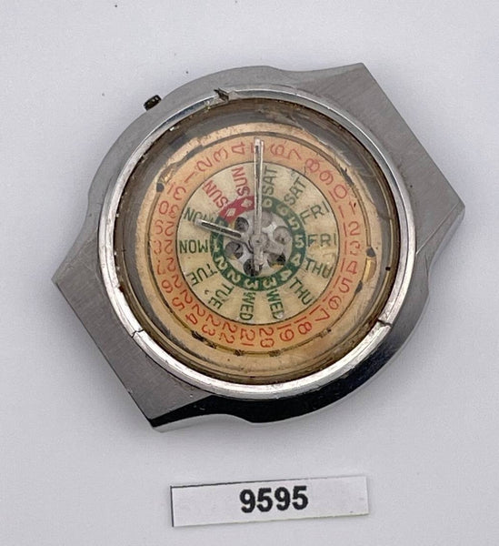 PROJECT TO FIX RADO AUTOMATIC HOODED DAY DATE EU SHIP MENS WATCH 9595