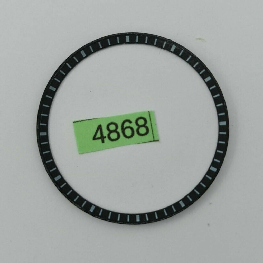USED SEIKO MENS 7002 7020 BLACK MINUTE TRACK SEIKO WATCH BVT04868