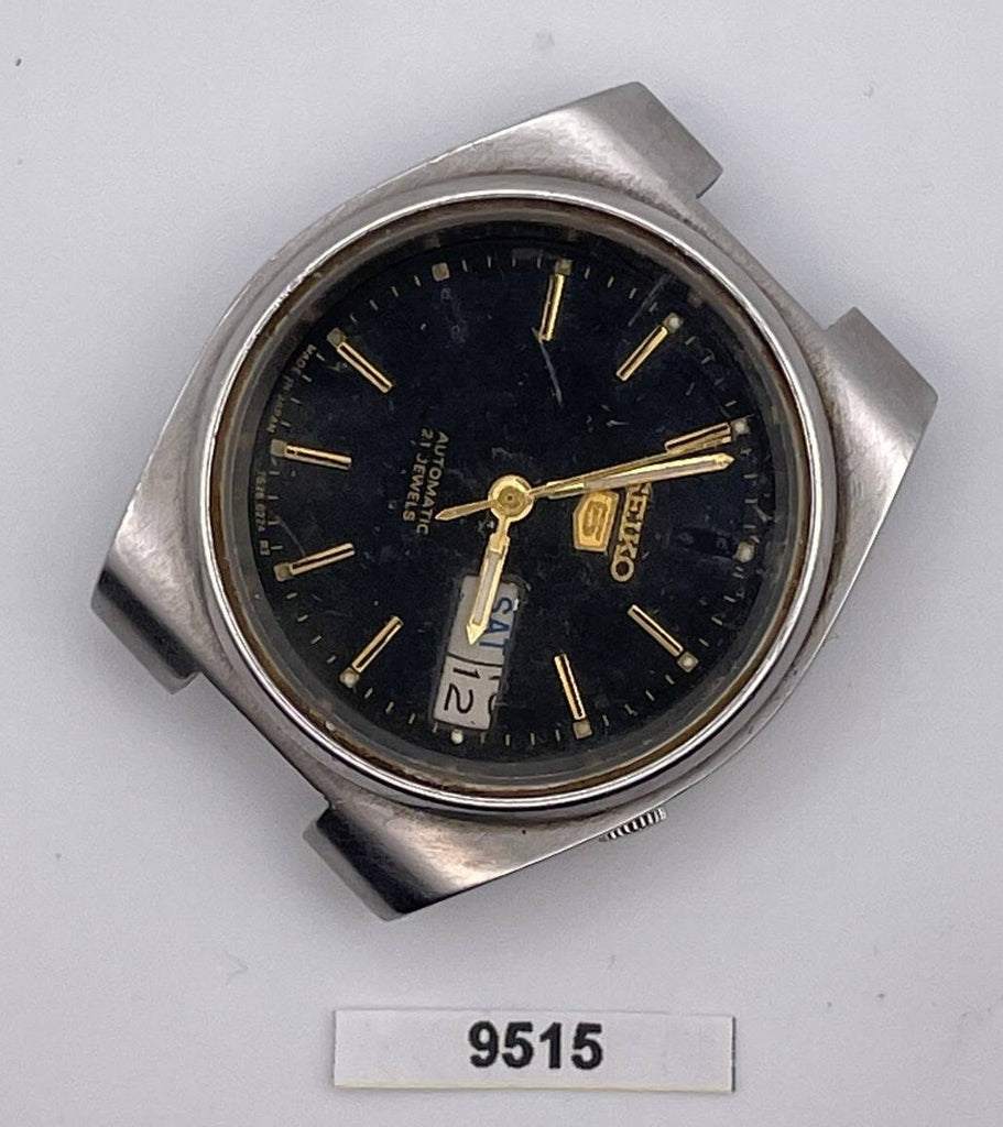 PROJECT TO FIX SEIKO 5 SPORTS 7009 3130 MENS SS AUTO DAY DATE WATCH 9515