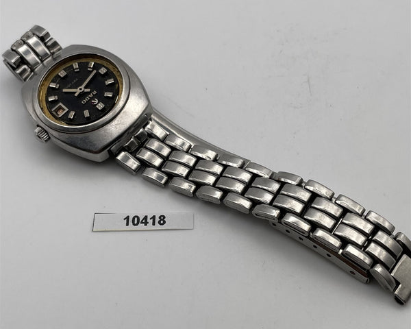 PROJECT TO FIX VINTAGE RADO VOYAGER DATE AUTOMATIC LADIES WATCH 10418