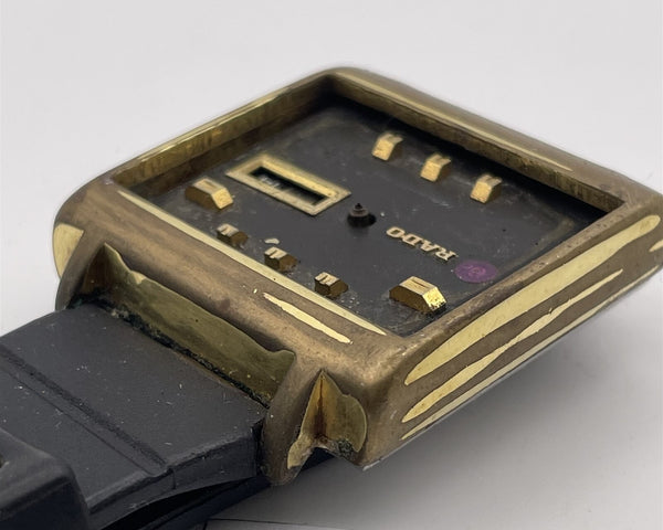 PROJECT TO FIX RADO MANHATTAN GOLD CUSHION LUGS DAY DATE MENS WATCH 10241