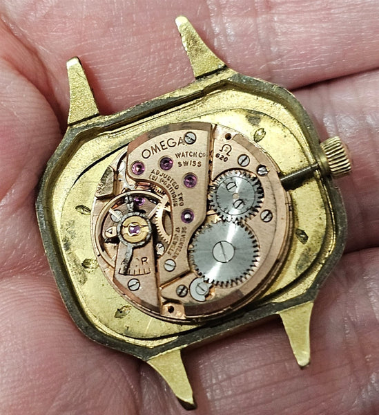 PROJECT TO FIX OMEGA DE VILLE GOLD PLATE cal. 620 LADIES WATCH EU SHIP BVT6621