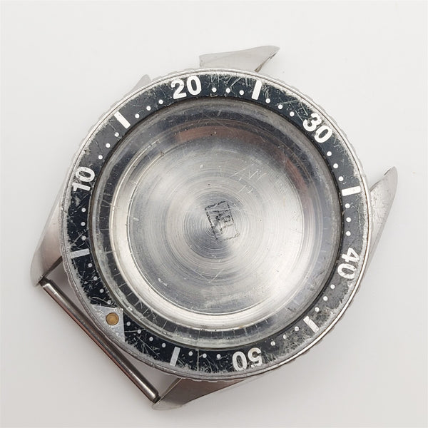 USED RARE VINTAGE SOLVIL TITUS DIVER GLASS CASE BEZEL WATCH KIT BVT06669
