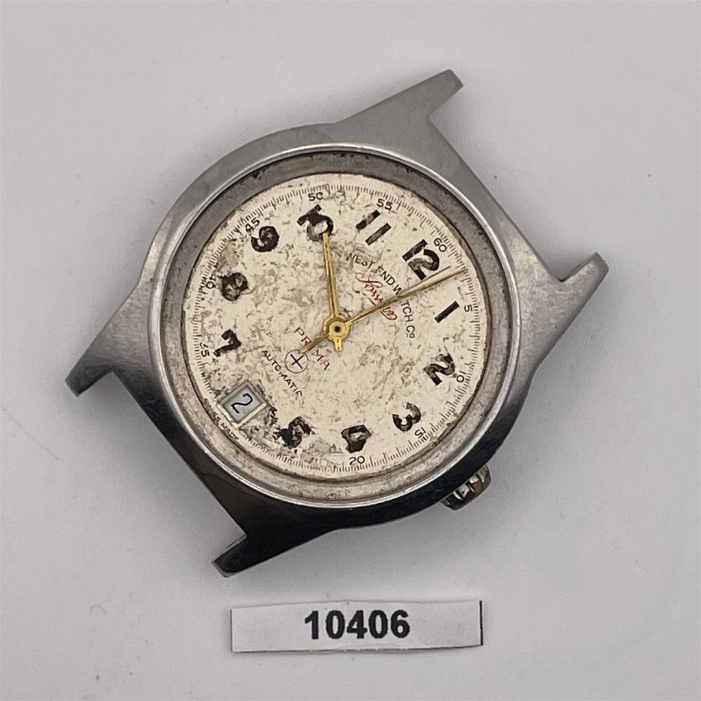 PROJECT TO FIX WEST END WATCH CO. MENS DAY DATE AUTO MOVT. WATCH EU SHIP 10406