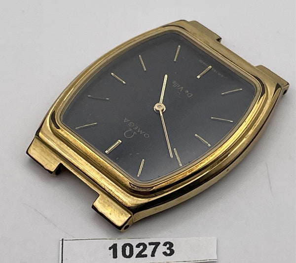 PROJECT TO FIX OMEGA DE VILLE GOLD PLATE TONNEAU MENS QUARTZ WATCH BVT010273