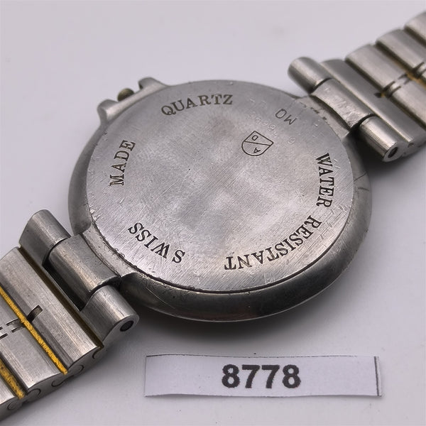 PROJECT TO FIX DUNHILL BLACK DIAL GOLD SS UNISEX DRESS 8778 WATCH EU SHIP