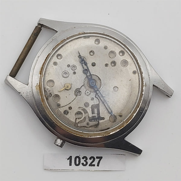 PROJECT TO FIX LORD ELGIN ROUND SS MIDSIZE MANUAL WIND WATCH 10327