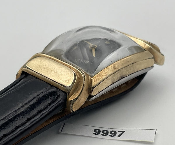 PROJECT TO FIX BULOVA ARABIC DIAL GOLD PLATE MIDSIZE 17j MANUAL WIND WATCH 9997