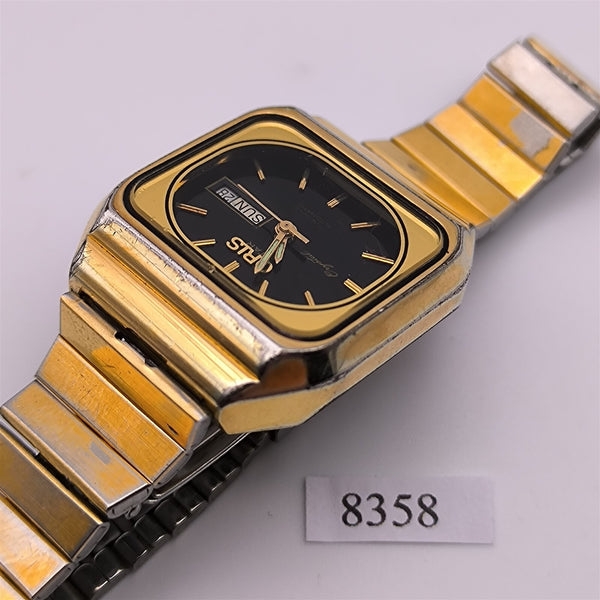 PROJECT TO FIX ORIS GOLD PLATE AUTOMATIC WIND LADIES DAY DATE WATCH BVT08358