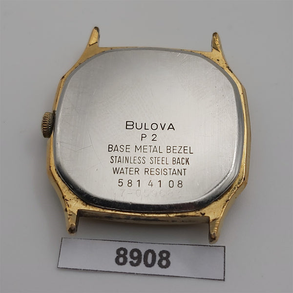 PROJECT TO FIX BULOVA GOLD MANUAL WINDCUSHION AUTO MENS EU SHIP WATCH 8908