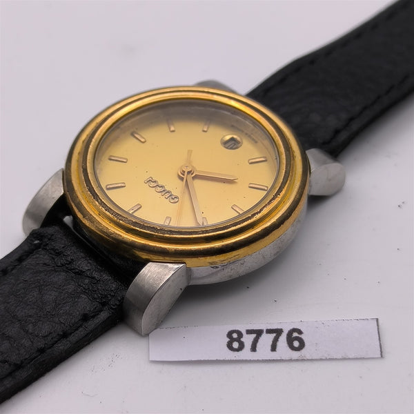 PROJECT TO FIX GUCCI LADIES GOLD SS 4300 L QUARTZ DRESS WATCH EU SHIP