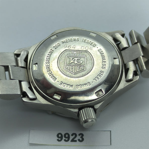PROJECT TO FIX TAG HEUER 2000 SERIES GOLD SS LADIES QUARTZ DATE WATCH B9923