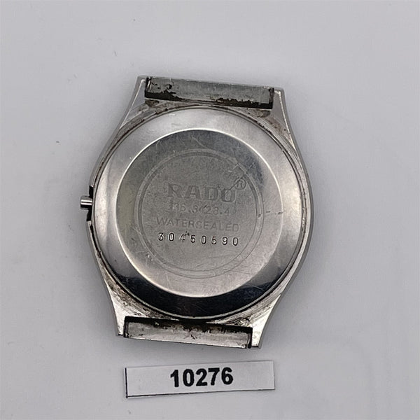 PROJECT TO FIX RADO VOYAGER STEEL HOODED LUGS DAY DATE UNISEX WATCH 10276