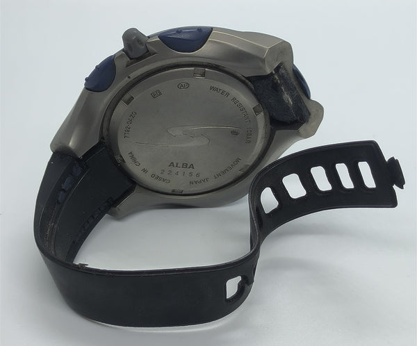 PROJECT TO FIX ALBA 7T92 0AZ0 TITANIUM MENS CHRONOGRAPH DATE WATCH EU SHIP 9475