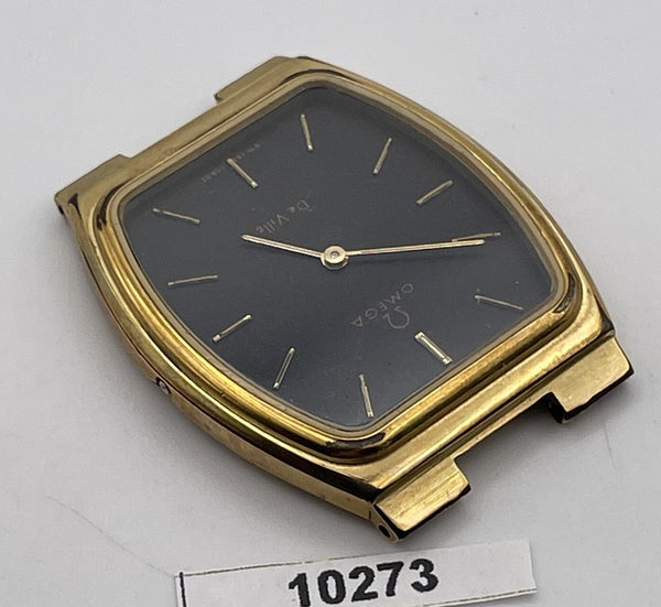 PROJECT TO FIX OMEGA DE VILLE GOLD PLATE TONNEAU MENS QUARTZ WATCH BVT010273