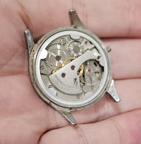 PROJECT FIX GOYURA ROUND SS MANUAL WIND BOYSIZE EU SHIP WATCH 9909