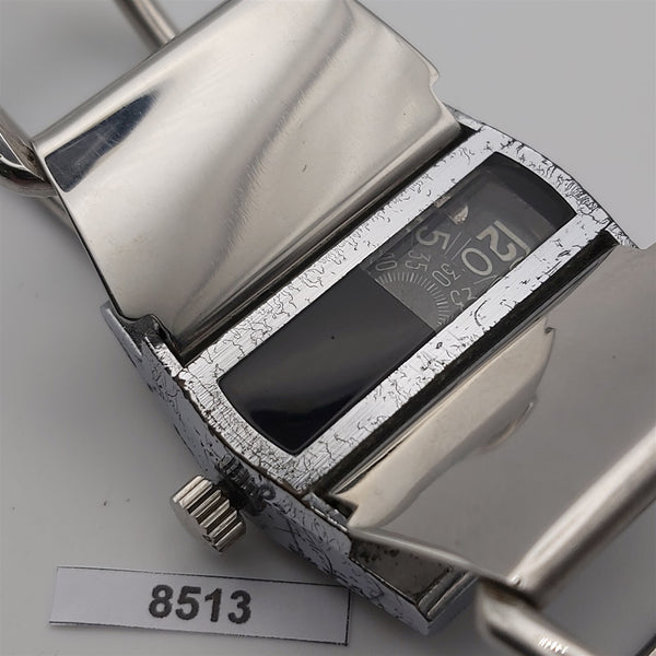 PROJECT TO FIX HOGA DIGITAL JUMP HOUR MENS SS AUTOMATIC EU SHIP DRESS WATCH 8513