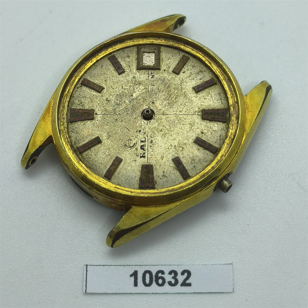 PROJECT TO FIX RADO PRESIDENT MANUAL WIND ROUND DATE EU SHIP UNISEX WATCH 10632