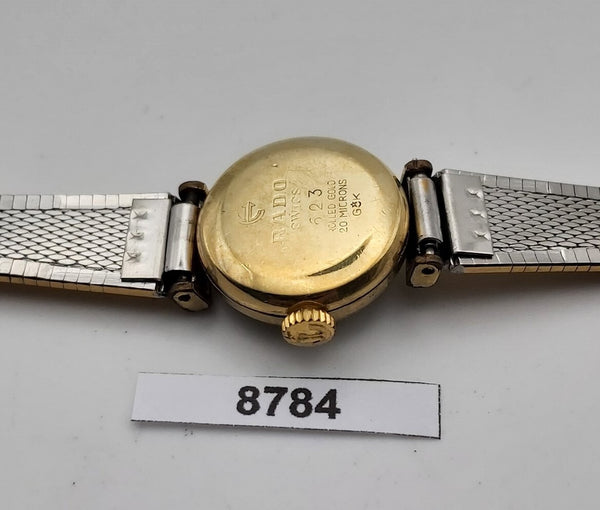 PROJECT TO FIX RADO LADIES COCKTAIL PETITE ART DECO WATCH EUROPE SHIP 8784