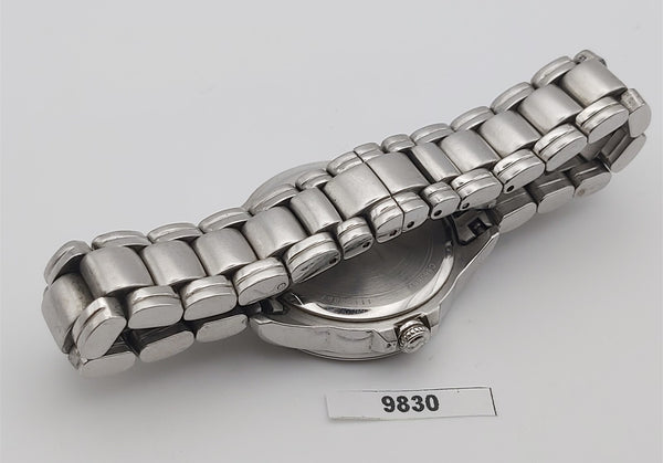PROJECT TO FIX BULOVA ARABIC DIAL STEEL SUBSECOND LADIES WATCH EU SHIP 9830