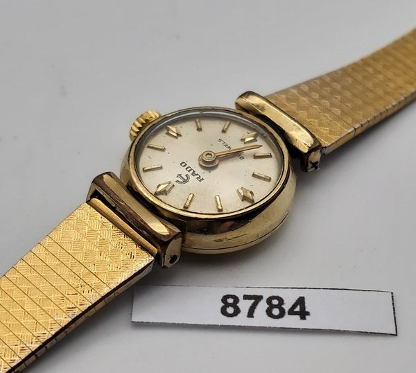 PROJECT TO FIX RADO LADIES COCKTAIL PETITE ART DECO WATCH EUROPE SHIP 8784