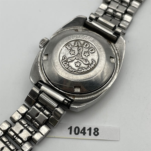 PROJECT TO FIX VINTAGE RADO VOYAGER DATE AUTOMATIC LADIES WATCH 10418