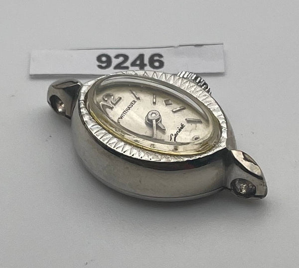 PROJECT TO FIX WITTNAUER ART DECO SS EU SHIP LADIES WATCH 9246