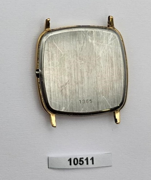 PROJECT TO FIX OMEGA DE VILLE GOLD PLATE MENS CAL 1365 QUARTZ WATCH BVT010511