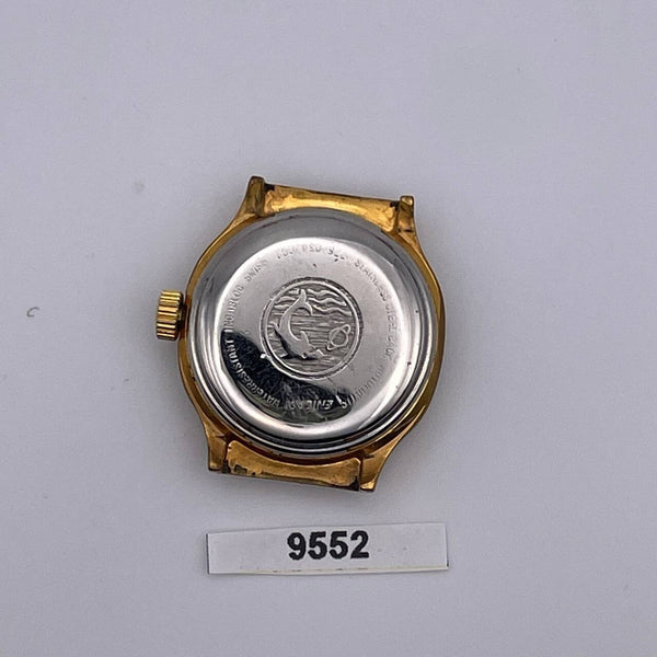 PROJECT TO FIX ENICAR CUSHION CASE AUTOMATIC DATE GOLD LADIES EU SHIP WATCH 9552