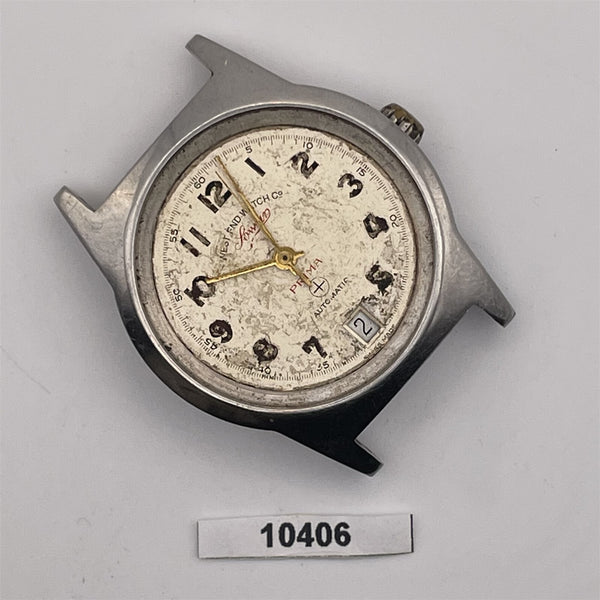 PROJECT TO FIX WEST END WATCH CO. MENS DAY DATE AUTO MOVT. WATCH EU SHIP 10406