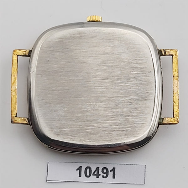 PROJECT TO FIX OMEGA DE VILLE GOLD PLATE CUSHION MENS MANUAL WIND WATCH BVT10491
