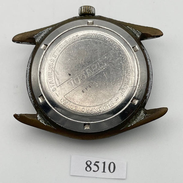 PROJECT TO FIX TUGARIS ARROW DIAL AUTOMATIC WIND ROUND EU SHIP MENS WATCH 8510