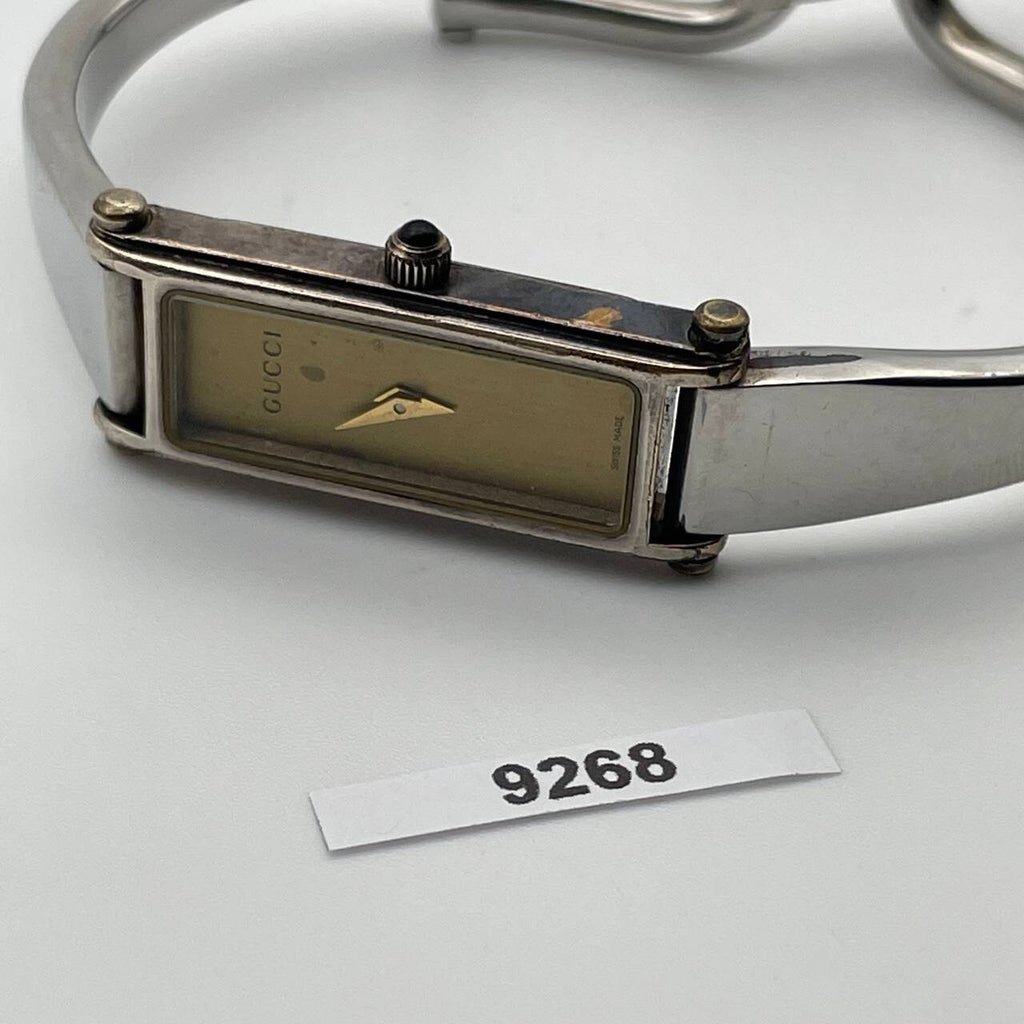 PROJECT TO FIX GUCCI LADIES BANGLE SS 1500 WATCH EU SHIP WATCH 9268